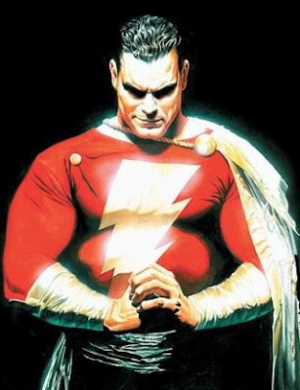Captain Marvel Shazam DC Comics by Alex Ross